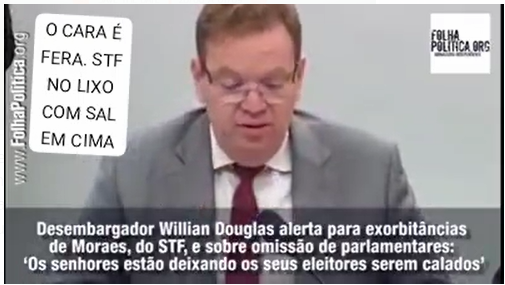 Vídeo Editorial: foi preciso um juiz de carreira, com 30 anos na magistratura, ir a uma CPMI para dizer aos políticos que eles são covardes e outras coisas mais que você vai entender
