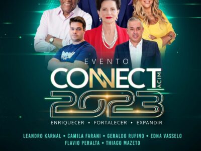 Empreendedorismo: definida a programação do Connect Acim no Golden Palace com grandes palestrantes, cursos e várias empresas. Veja e garanta sua vaga!
