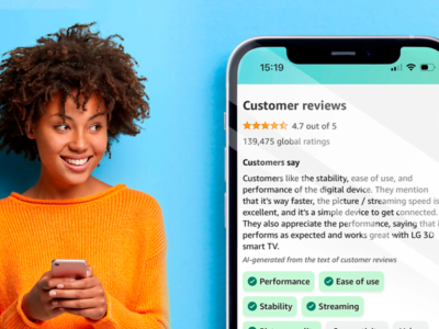Amazon lança IA para resumir avaliações de produtos