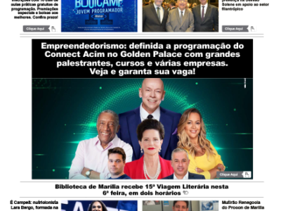 D MARÍLIA REVISTA|NEWS – EDIÇÃO – 17 de agosto de 2023