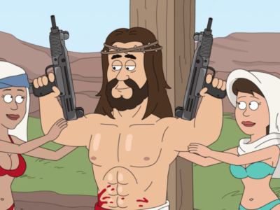 Desenho da Netflix exibe um Jesus que mata adversários e tem relações sexuais com discípulas