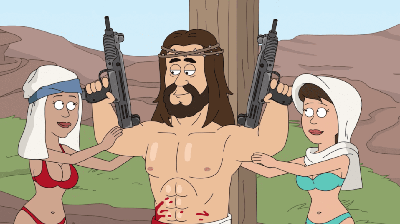 Desenho da Netflix exibe um Jesus que mata adversários e tem relações sexuais com discípulas