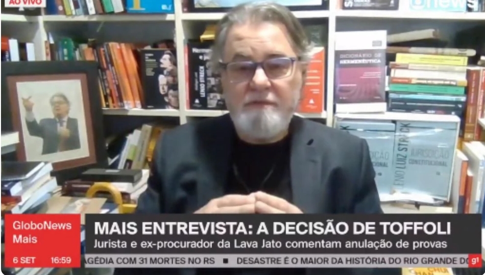 GloboNews coloca jurista amigo fanático de Lula para comentar decisão de Toffoli a favor do Ali. Mas antes muitos pensavam diferente. Veja!