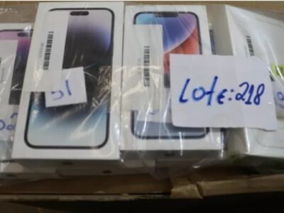 Leilão da Receita em Bauru oferece celulares da Xiaomi e Apple a partir de R$ 500. Mais de 400 lotes de produtos. Ainda carros e perfumes