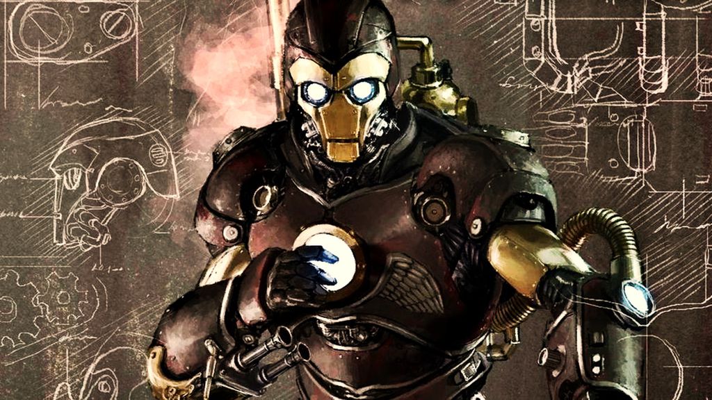 Homem de Ferro ganha visual steampunk incrível inspirado em Leonardo Da Vinci