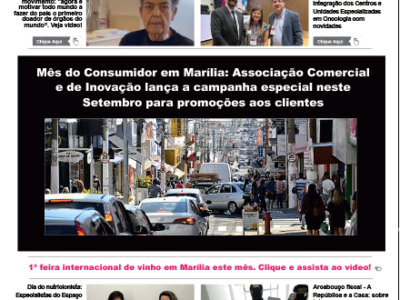 D MARÍLIA REVISTA|NEWS – EDIÇÃO – 01 de setembro de 2023