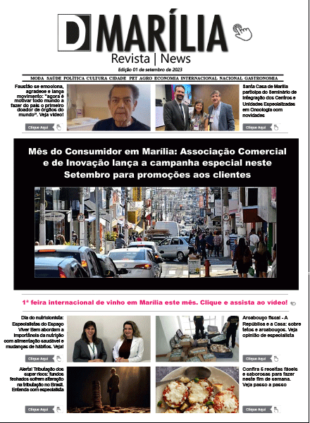D MARÍLIA REVISTA|NEWS – EDIÇÃO – 01 de setembro de 2023
