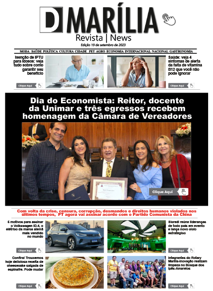 D MARÍLIA REVISTA|NEWS – EDIÇÃO – 19 de setembro de 2023