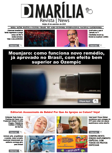 D MARÍLIA REVISTA|NEWS – EDIÇÃO – 26 de setembro de 2023