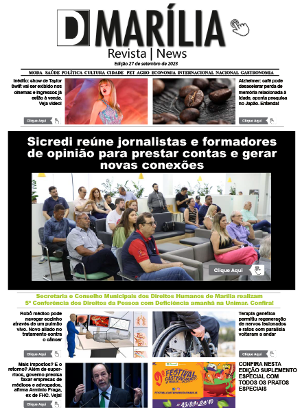 D MARÍLIA REVISTA|NEWS – EDIÇÃO – 27 de setembro de 2023