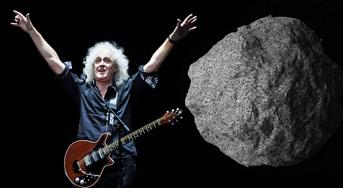Lenda do rock ajuda a analisar amostras do asteroide Bennu
