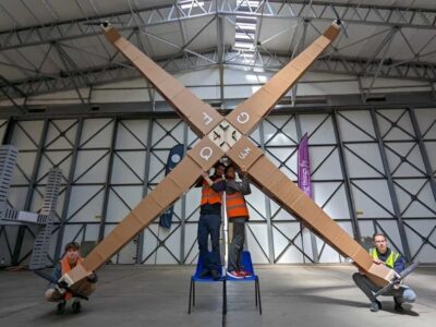 Maior drone quadricóptero do mundo decola; veja!