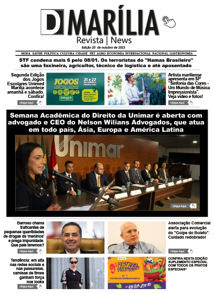 D MARÍLIA REVISTA|NEWS – EDIÇÃO – 20 de outubro de 2023