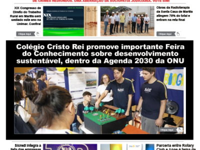 D MARÍLIA REVISTA|NEWS – EDIÇÃO – 27 de outubro de 2023