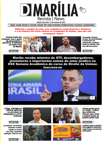 D MARÍLIA REVISTA|NEWS – EDIÇÃO – 12 de outubro de 2023