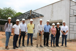 Obras da Radioterapia da Santa Casa de Marília atingem 78% do total e entram na reta final