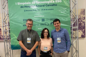 Santa Casa de Marília marca presença no 1º Simpósio de Tecnologia e ESG do Hospital Amaral Carvalho