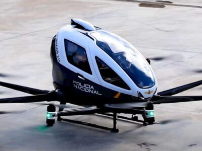 China libera transporte de passageiros por táxi-drones