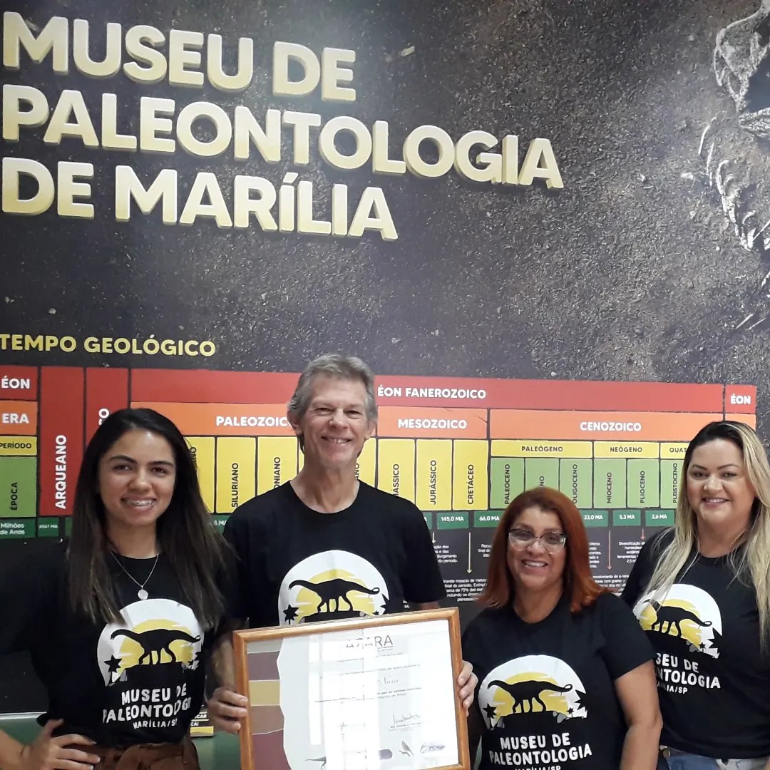 Museu de Paleontologia chega aos 19 anos e celebra 16 mil visitantes