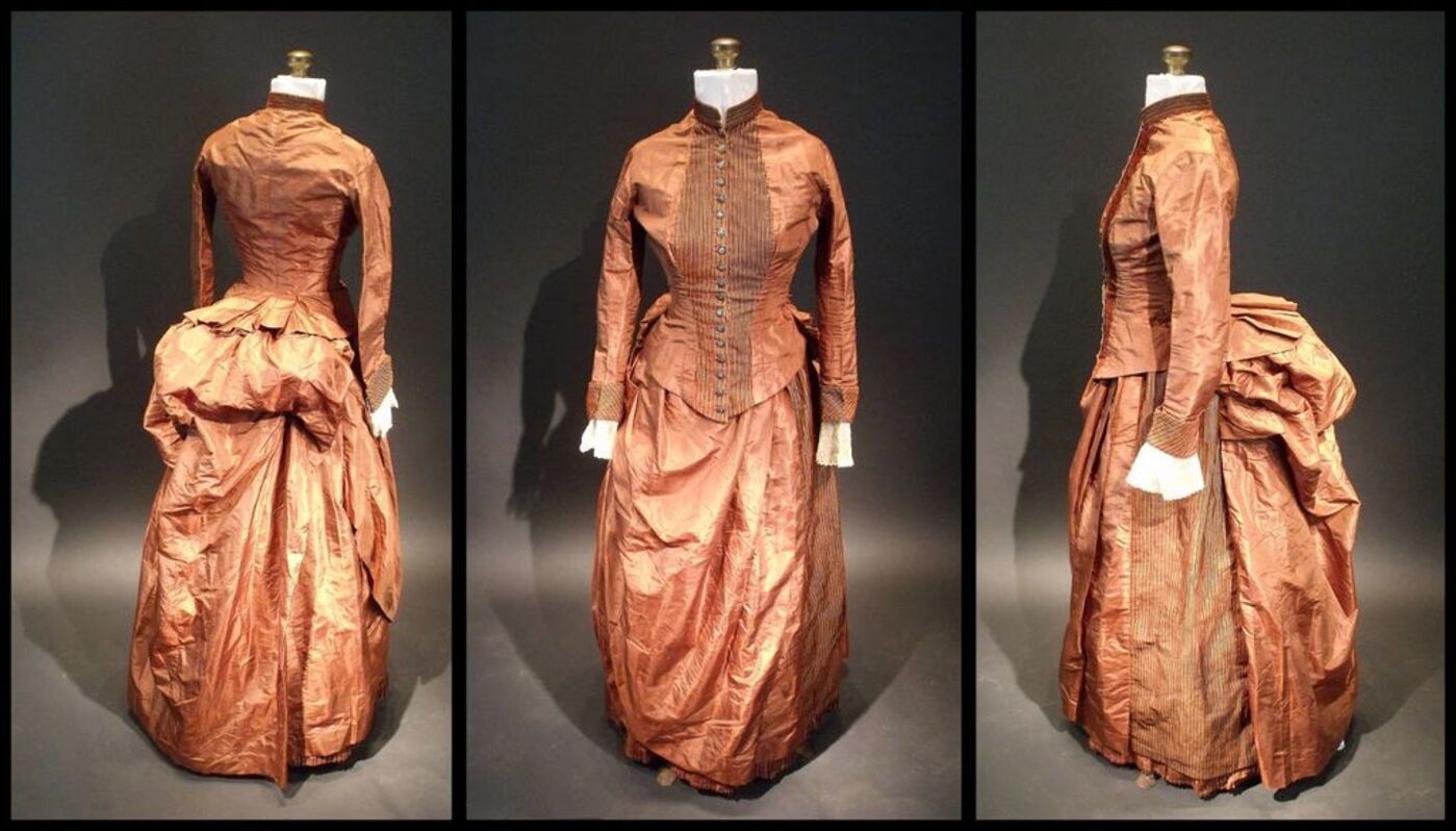 Esse vestido da Era Vitoriana tinha uma mensagem secreta — e ela foi revelada
