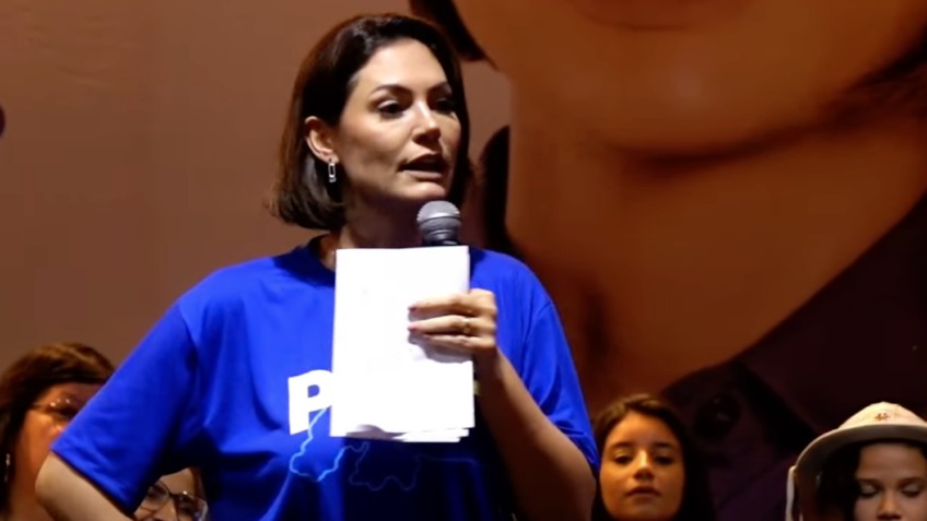 “Desgoverno” de Lula só gosta de mulher na época de eleição, afirma Michelle em evento do PL em Natal/RN; VEJA VÍDEO