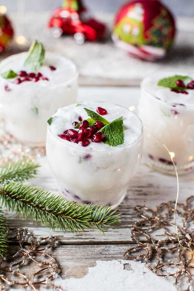 Trouxemos receitas de coquetéis funcionais para o Natal. Baixas calorias