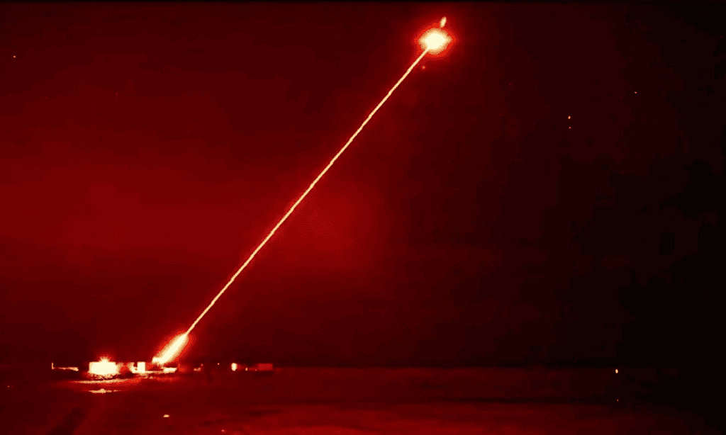 Laser militar do Reino Unido atinge os primeiros alvos aéreos