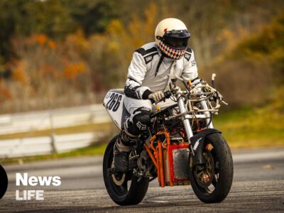 Equipe do MIT constrói moto elétrica movida a combustível de hidrogênio