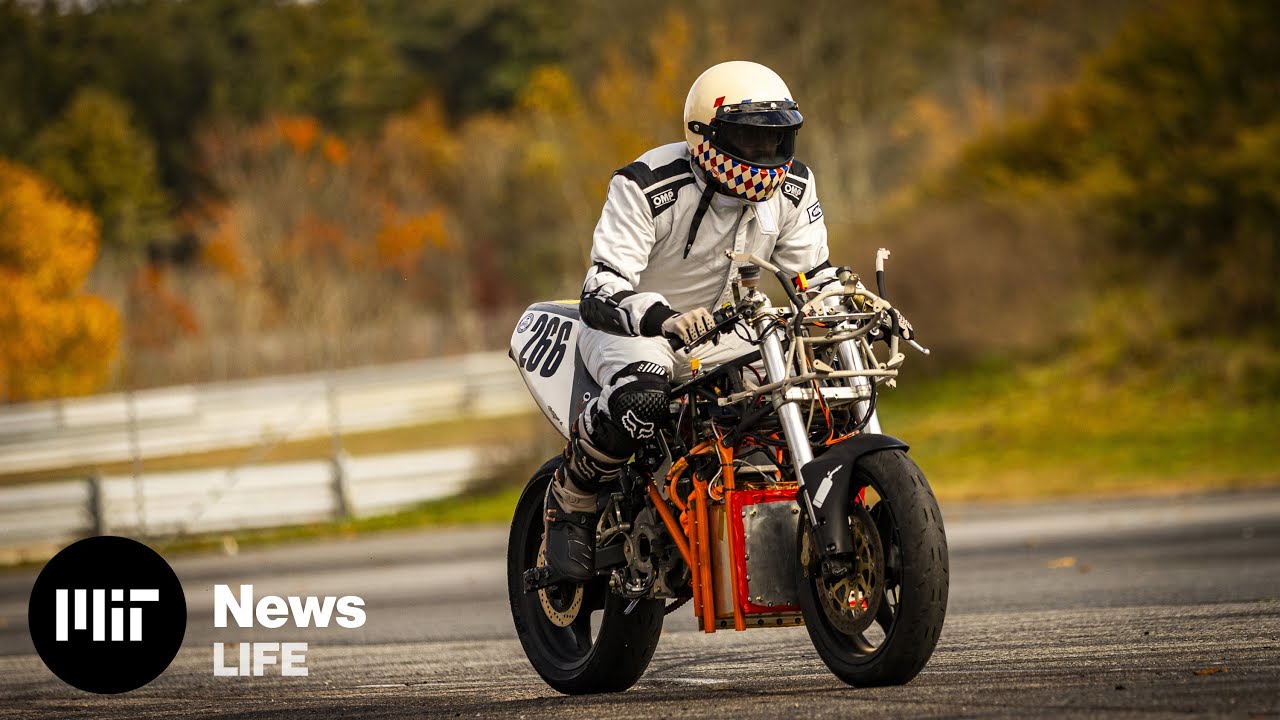 Equipe do MIT constrói moto elétrica movida a combustível de hidrogênio