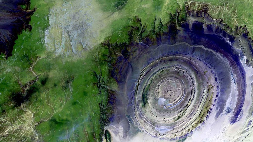 O mistério geológico do Olho da África, que só é visto do espaço