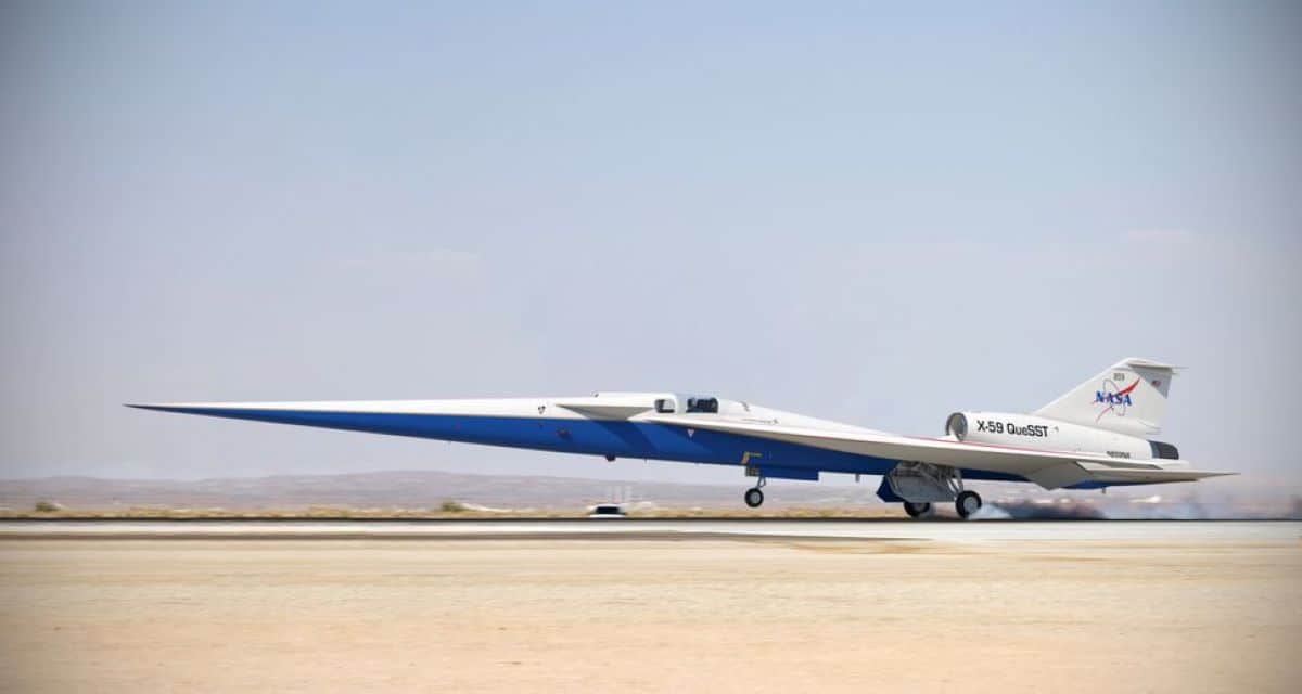 NASA vai finalmente revelar seu novo avião supersônico: X-59 