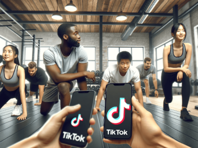 TikTok terá conteúdos fitness em nova parceria com empresa de ginástica