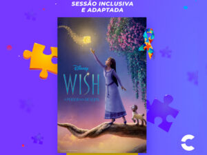 “Wish: O Poder dos Desejos” tem sessão inclusiva adaptada no Cinépolis do Marília Shopping