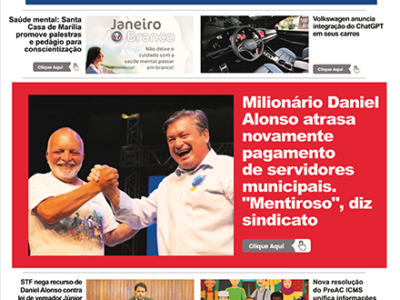 D MARÍLIA REVISTA|NEWS – EDIÇÃO 09 de janeiro de 2024