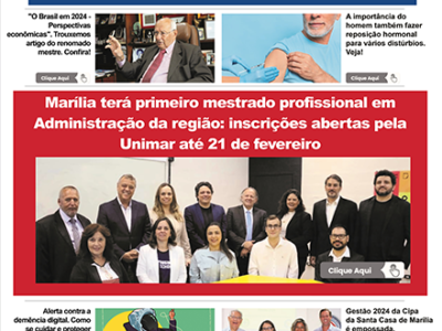 D MARÍLIA REVISTA|NEWS – EDIÇÃO 16 de janeiro de 2024