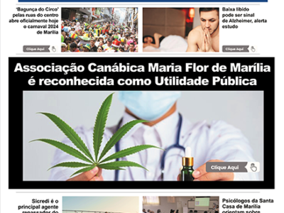 D MARÍLIA REVISTA NEWS – EDIÇÃO – 27 DE JANEIRO DE 2024