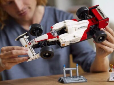 McLaren de Ayrton Senna vira Lego em homenagem ao tricampeão