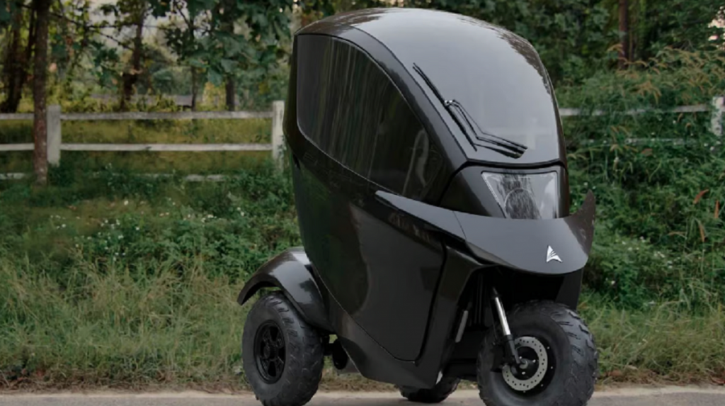 Fabricante revoluciona scooter elétrica com design diferentão; veja