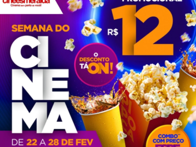 Semana do Cinema: ingressos por apenas R$ 12,00 até dia 28
