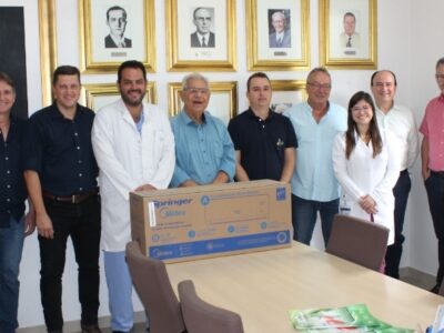 MWJ Agrícola doa cinco aparelhos de ar-condicionado para a Santa Casa de Marília