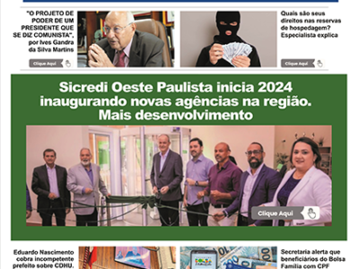 D MARÍLIA REVISTA NEWS – EDIÇÃO 07 DE FEVEREIRO DE 2024