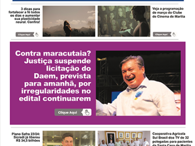 D MARÍLIA REVISTA NEWS – EDIÇÃO 28 DE FEVEREIRO DE 2024