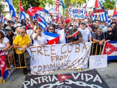 Revolta da população cubana contra a ditadura explode