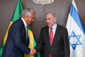 Tarcísio de Freitas e Ronaldo Caiado iniciam visita oficial de cinco dias em Israel