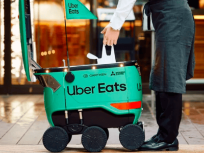 Robôs já estão fazendo entregas do Uber Eats em Tóquio