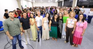 Nutrirede Unimar: acadêmicos e seus familiares participam de acolhimento realizado pelo  corpo docente do curso de Nutrição