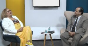 Rotariana diz na TV que foi atraída pelo intercâmbio de jovens