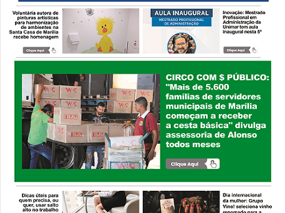 D MARÍLIA REVISTA NEWS – EDIÇÃO 06 DE MARÇO DE 2024