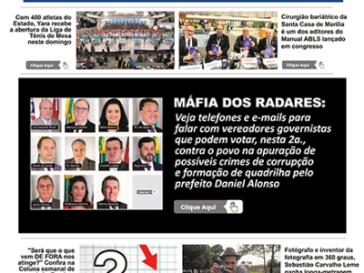 D MARÍLIA REVISTA NEWS – EDIÇÃO – WEEKEND 16 E 17 DE MARÇO DE 2024