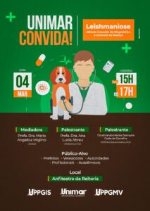 Ciclo de palestras sobre saúde pública aborda soluções para enfrentamento da leishmaniose em 1º encontro pela Unimar